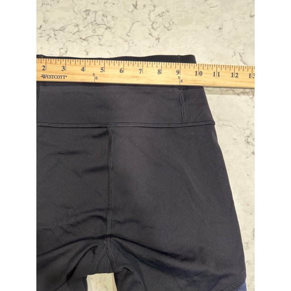 Lululemon Run to Reset Tight 25" Black Frozen Island Multi Size 4 - Picture 10 of 12